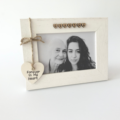 Personalised Condolence In Memory Wooden Photo Frame Photo Album Hamper Gift