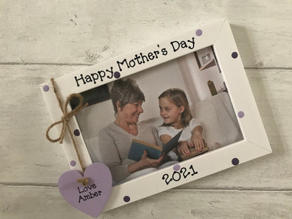 Handcrafted Personalised Special Nanny  Picture Frame