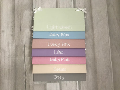 Personalised New Baby Girl Keepsake Box