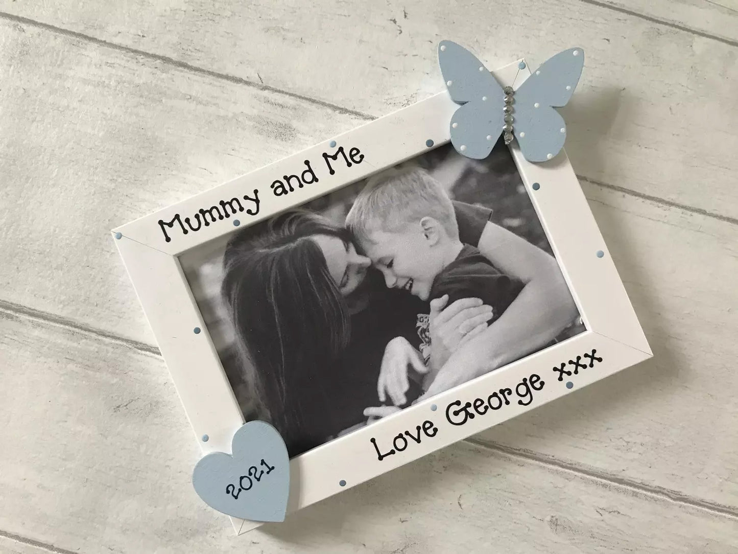 Mummy and Me Butterfly Photo Frame